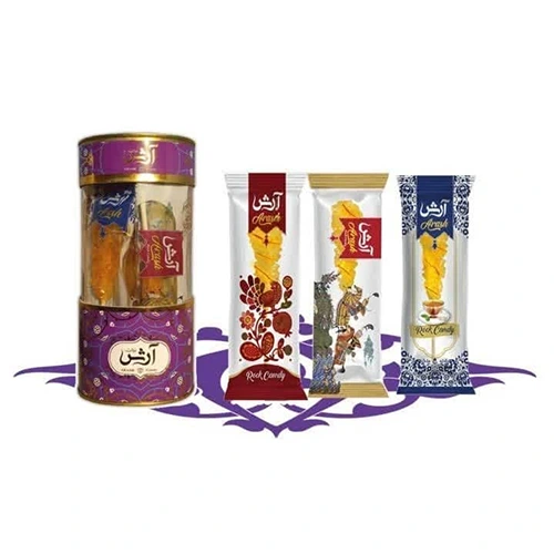 نبات تک نفره چوبی زعفرانی سرگل دار استوانه ای ویژه